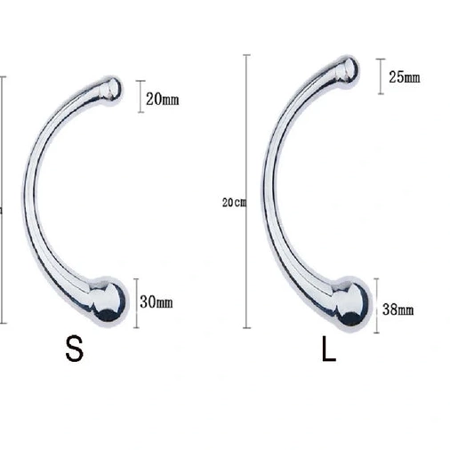 Steel Anal Double Elegant Ended Hook Stainless 5858 0314